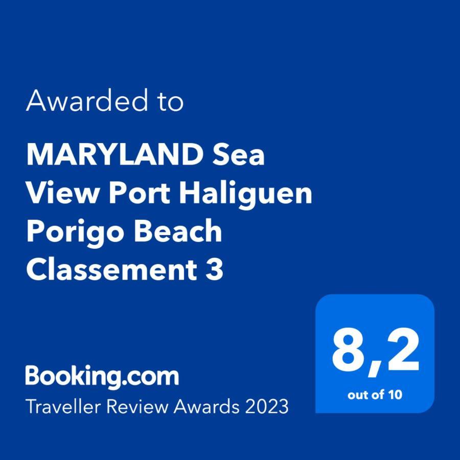Maryland Vue Mer Port Haliguen Plage Du Porigo Киберон Экстерьер фото